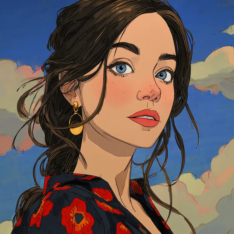 Bold Linocut Aesthetic - Пример 4