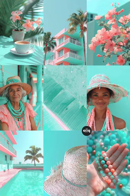 Tropical Pastel Dreamscape - Пример 2