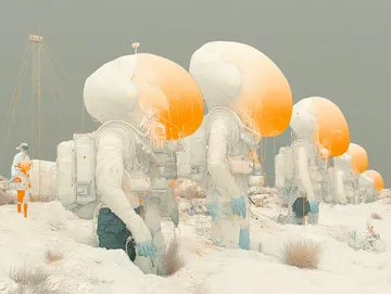 Surreal Celestial Dreamscape - Пример 4