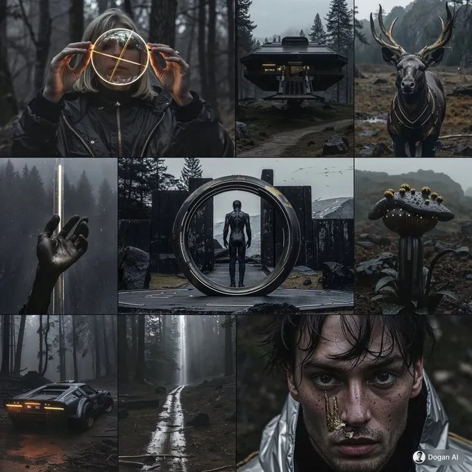 Futuristic Forest Mystery - Пример 3