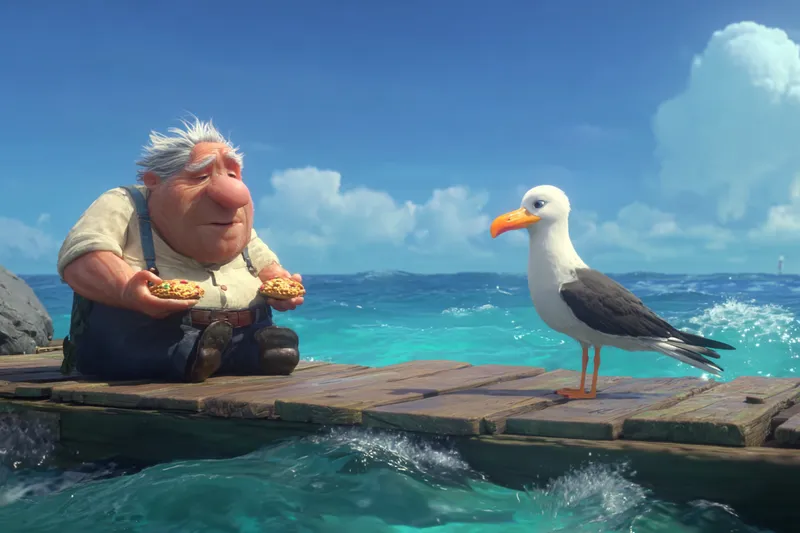 Pixar 3D Animation - Пример 2