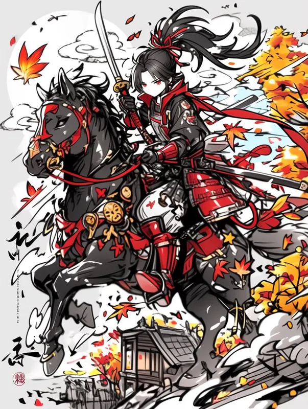 Chibi Samurai Adventure - Пример 4