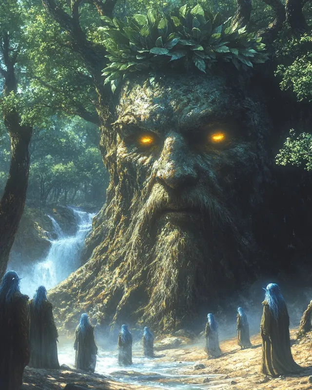 Majestic Forest Deity - Пример 2