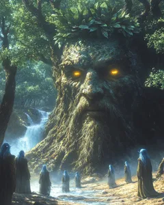 Majestic Forest Deity - Пример 1