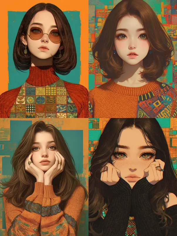 Vibrant Ethereal Portraits - Пример 2