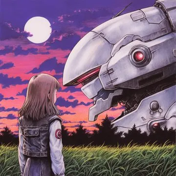 Nostalgic Sci-Fi Encounter - Пример 2