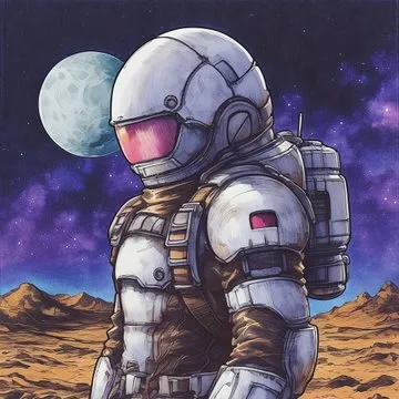 Nostalgic Sci-Fi Encounter - Пример 3