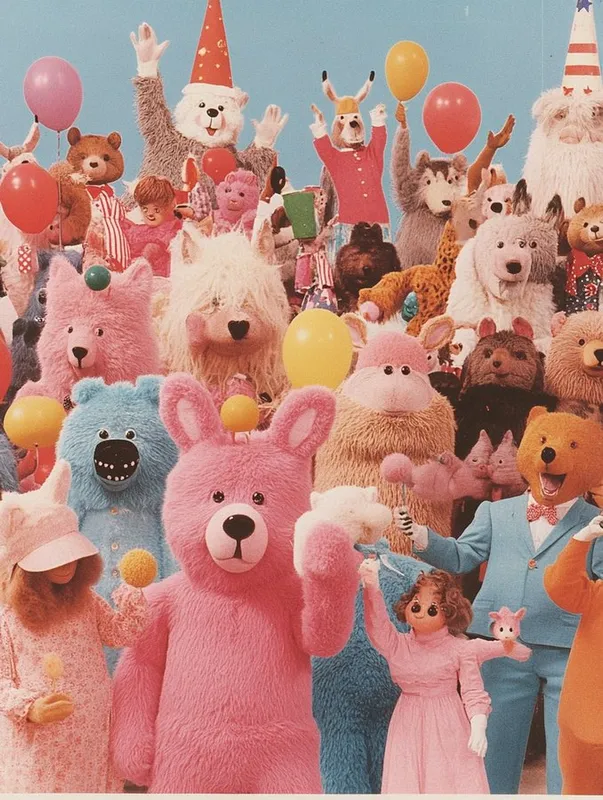 Vibrant Retro Celebration - Пример 1