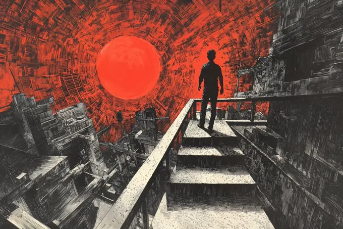 Surreal Dystopian Contrast - Пример 1