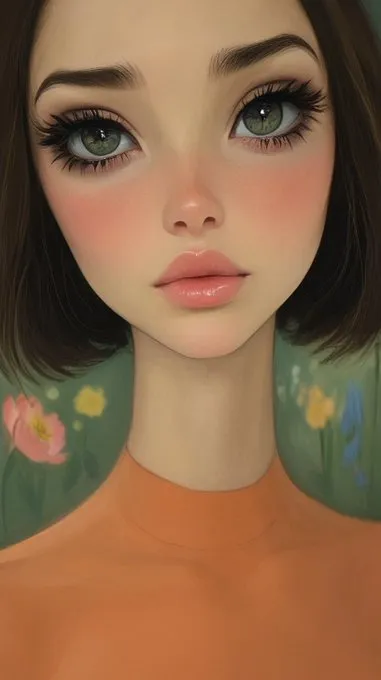 Dreamy Anime Portrait - Пример 2