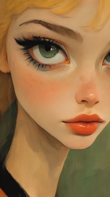 Dreamy Anime Portrait - Пример 3