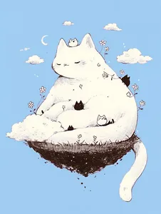 Cinematic Textured Wool Art - Пример 3