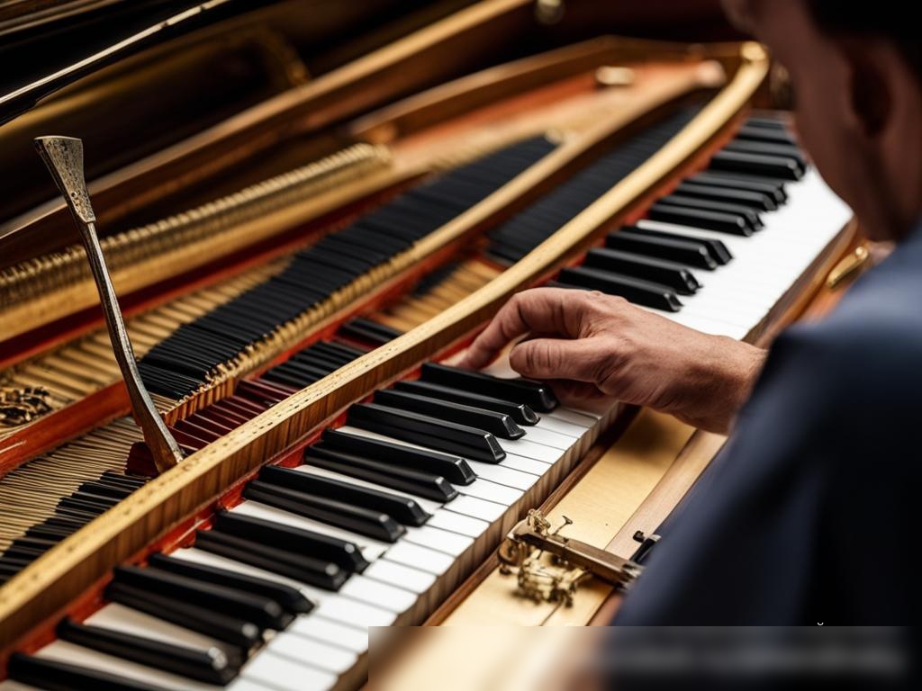 Детализированный процесс реставрации рояля в современной мастерской - Пример 4