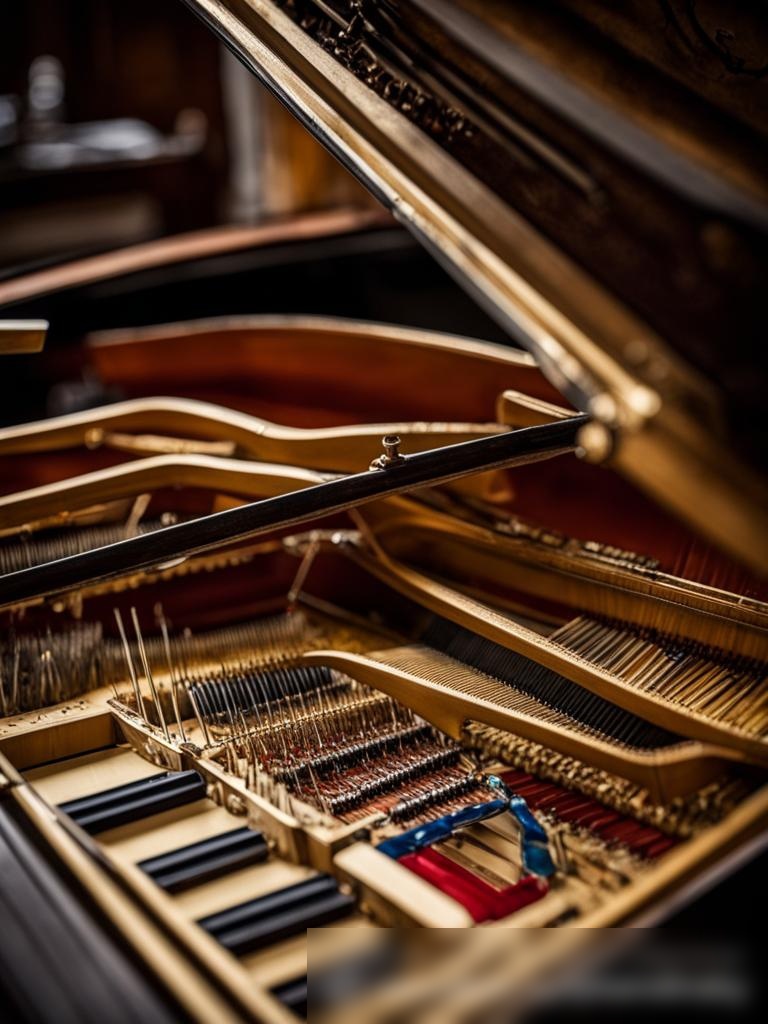 Детализированный процесс реставрации рояля в современной мастерской - Пример 5