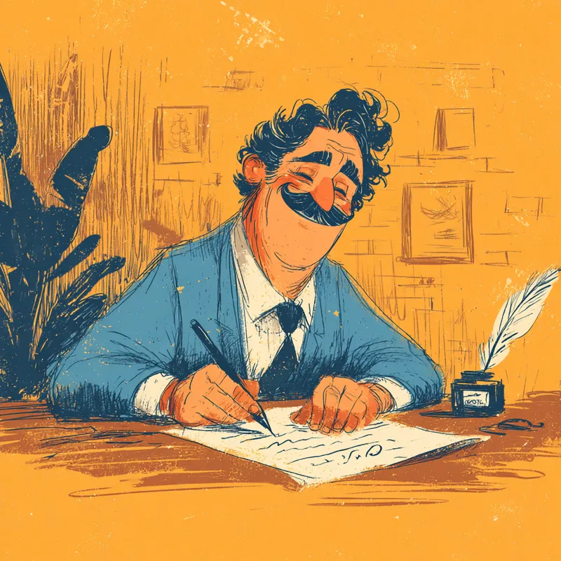 Joyful Scribblescape - Пример 2