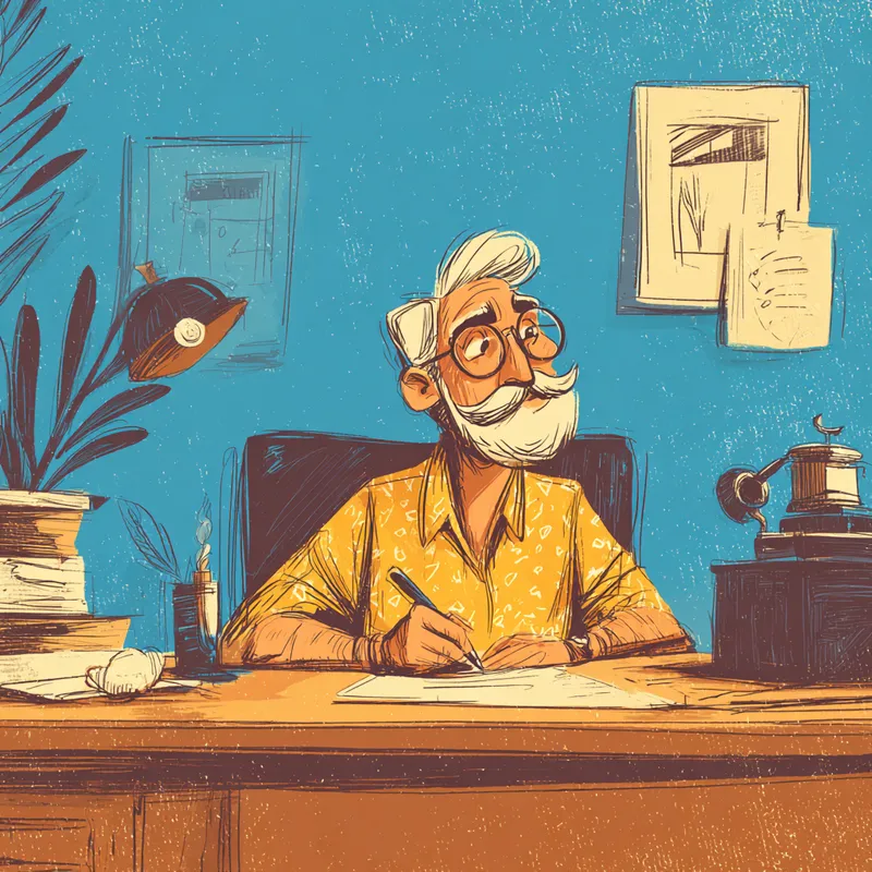 Joyful Scribblescape - Пример 3