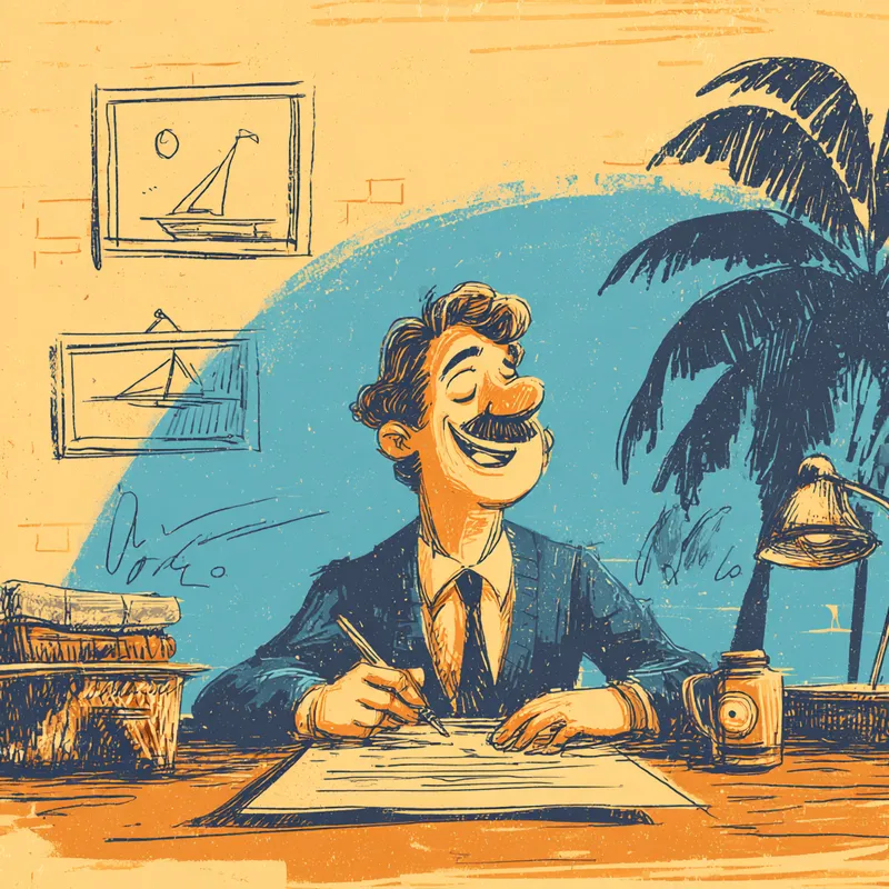 Joyful Scribblescape - Пример 4