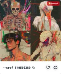 Abstract Sketch Fusion - Пример 4