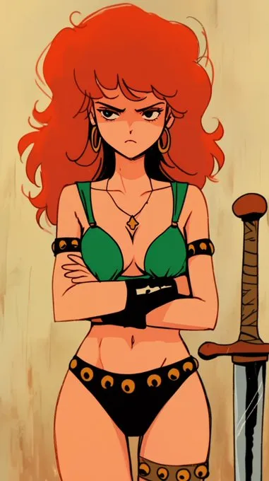 Retro Cartoon Hero Style - Пример 4