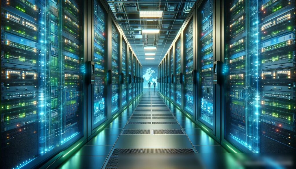 Футуристический центр обработки данных - Пример 1
