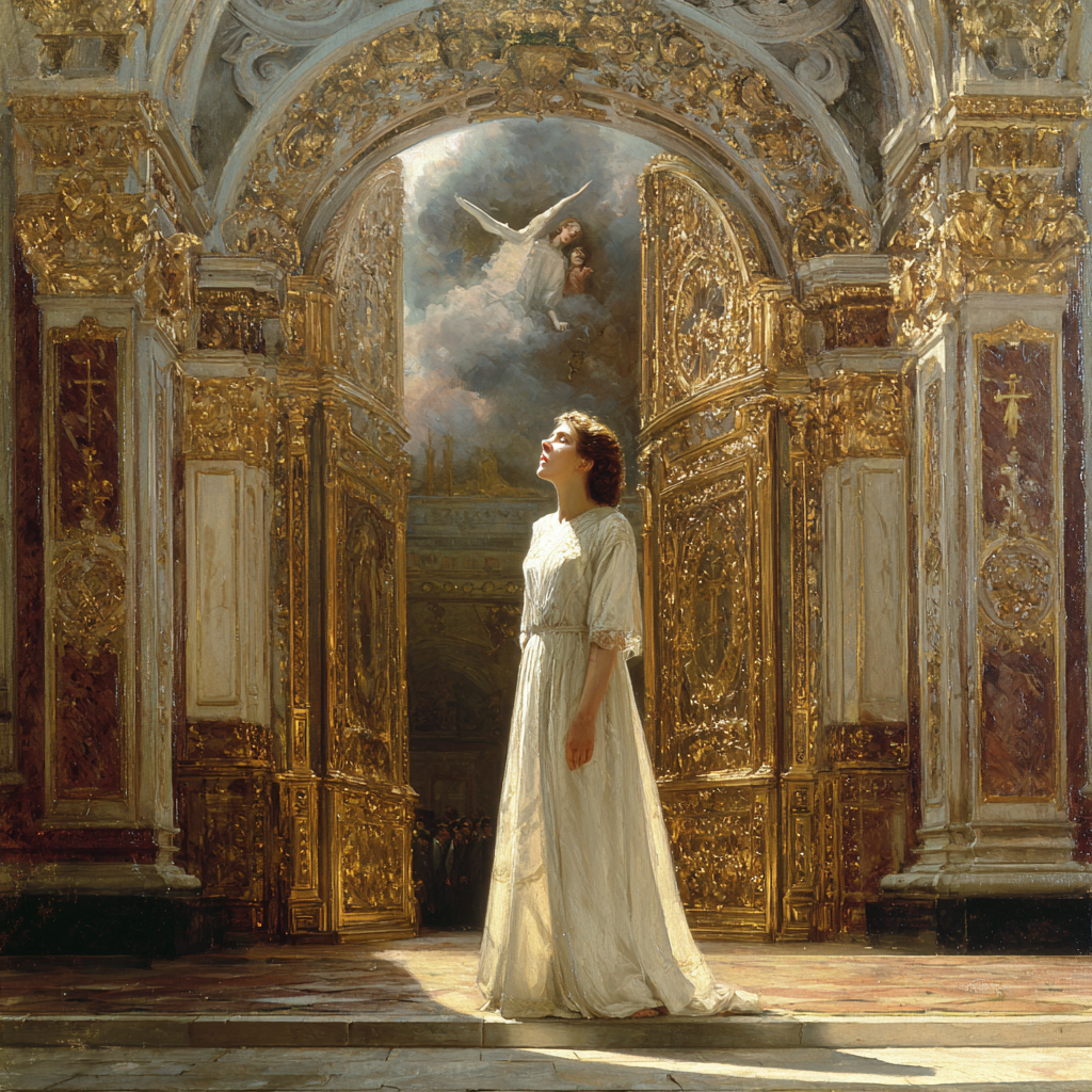 девушка 18лет поет в хоре - Пример 11