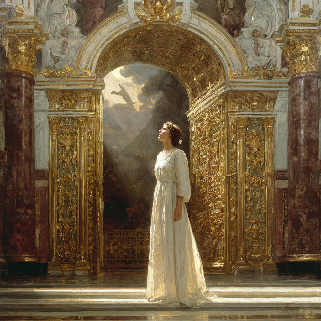 девушка 18лет поет в хоре - Пример 1