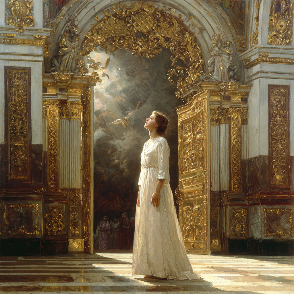 девушка 18лет поет в хоре - Пример 8