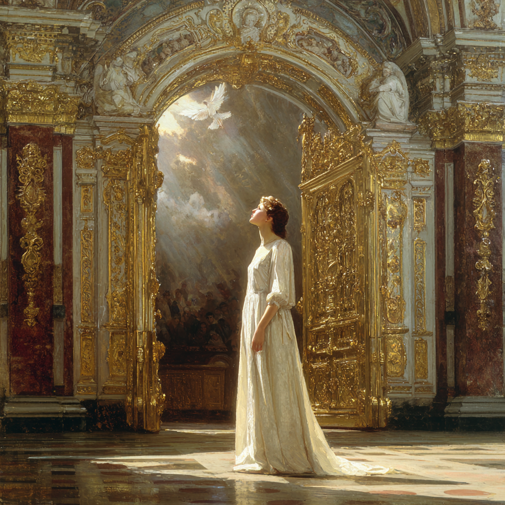 девушка 18лет поет в хоре - Пример 9