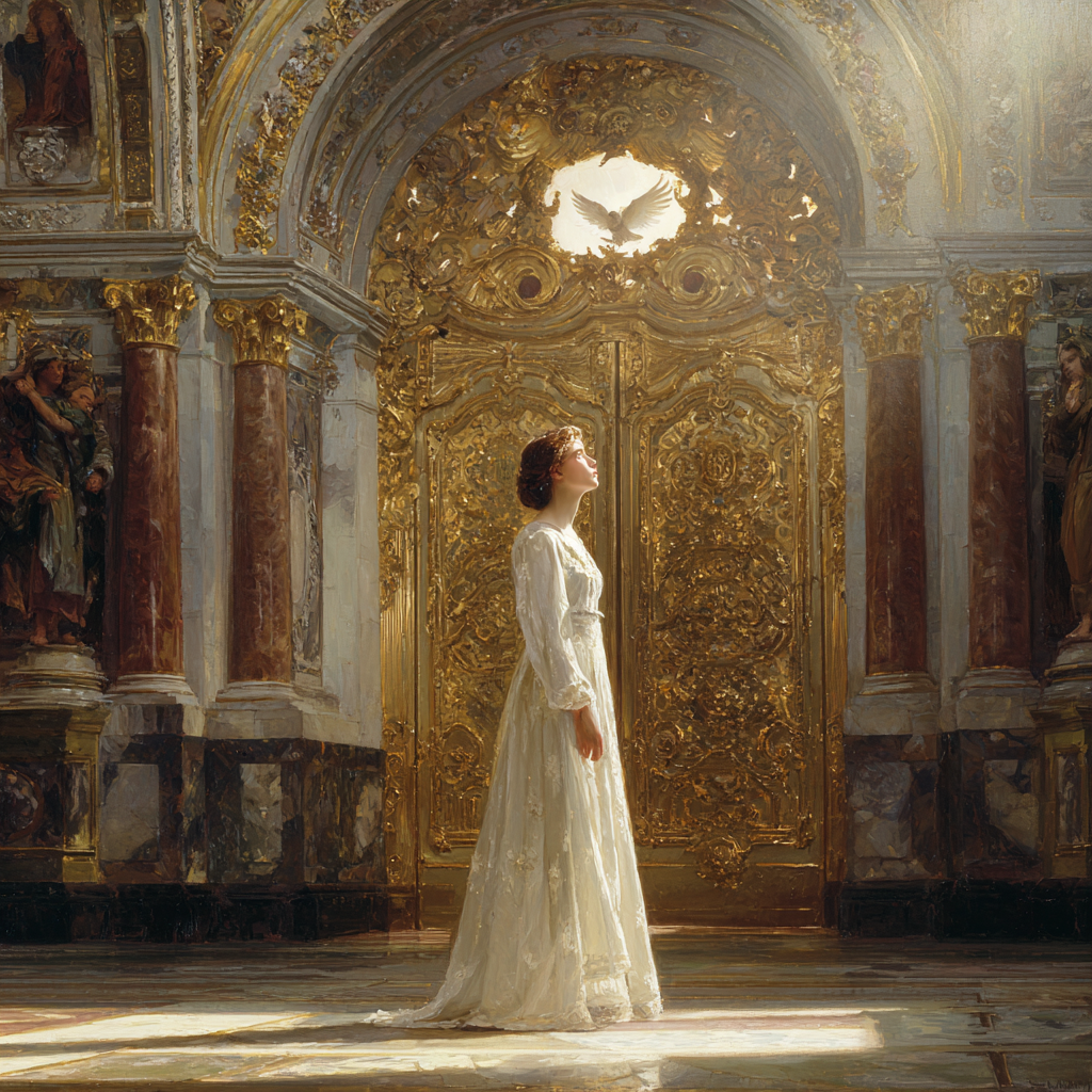 девушка 18лет поет в хоре - Пример 7