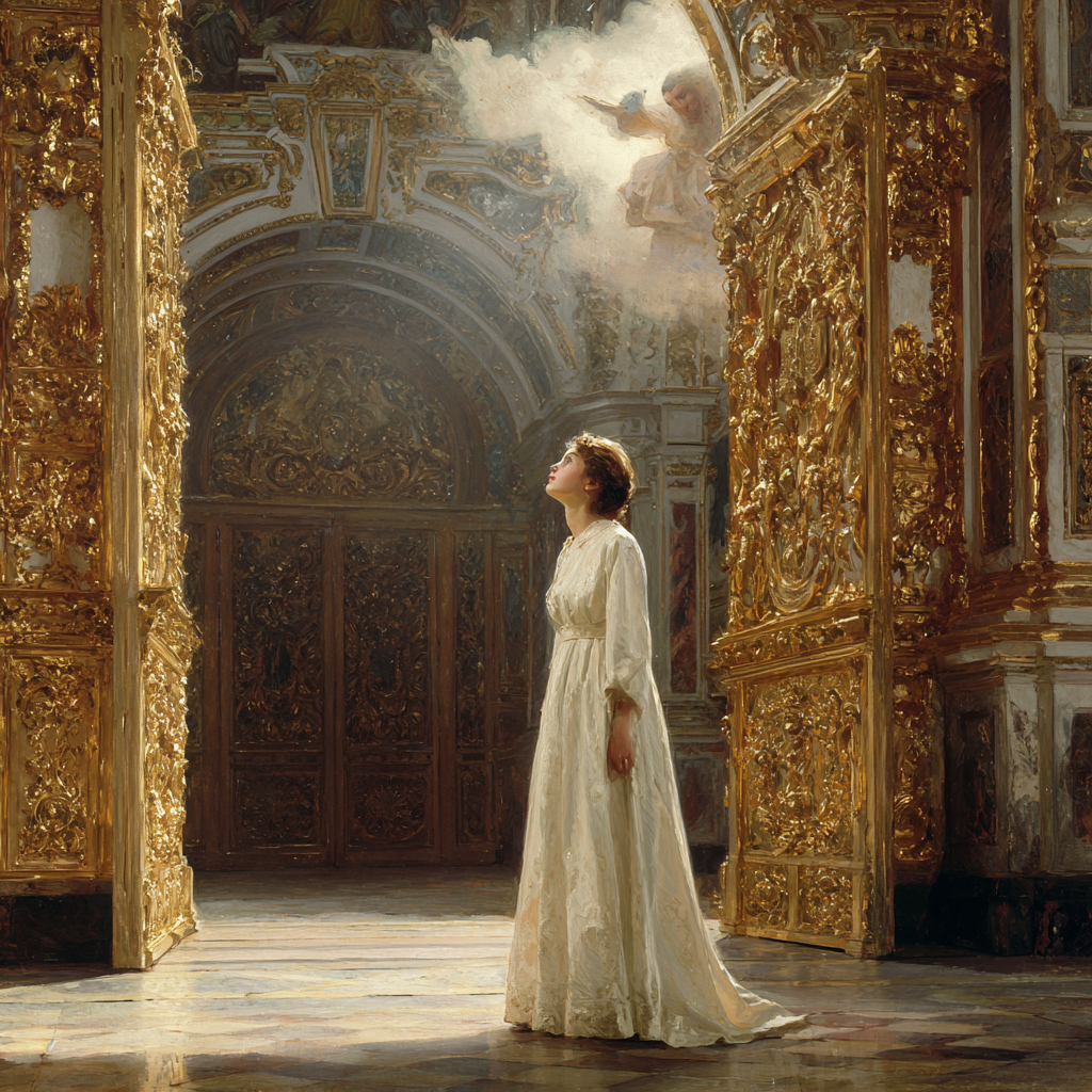 девушка 18лет поет в хоре - Пример 4