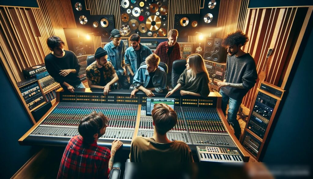 Изображение студии звукозаписи - Пример 2