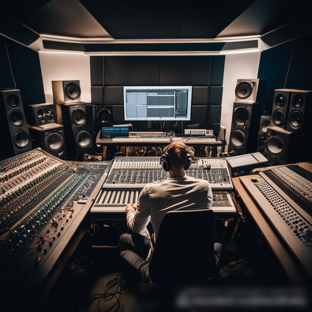 Изображение студии звукозаписи - Пример 3