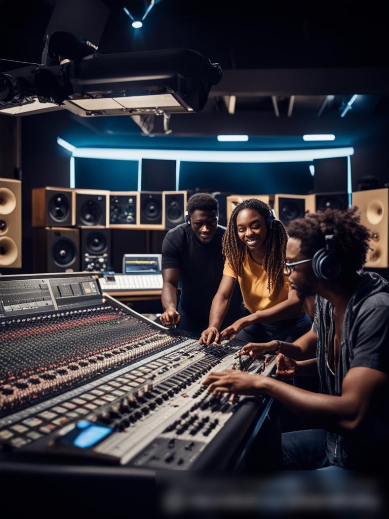 Изображение студии звукозаписи - Пример 5