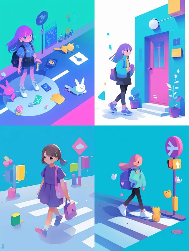 Playful Pastel Vibes - Пример 3