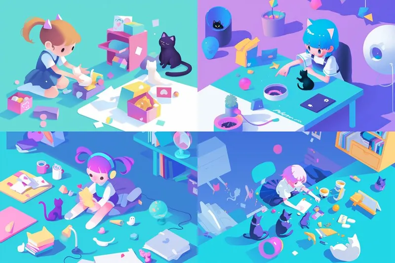 Playful Pastel Vibes - Пример 1