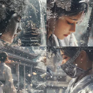 Dreamy Watercolor Serenity - Пример 3