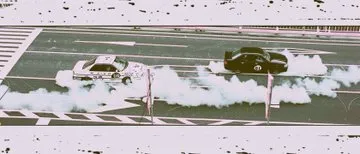 Minimalistic Drifting Duel - Пример 2