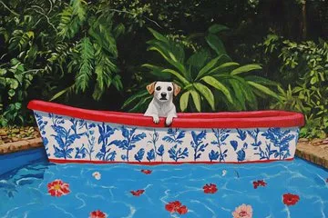 Vibrant Whimsical Pop Art - Пример 3