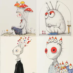 Dark Sculptural Fantasy - Пример 3