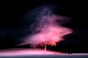 Ethereal Pink Glow - Пример 3