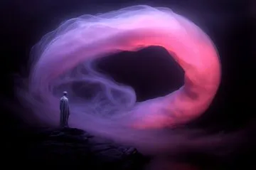 Ethereal Pink Glow - Пример 4