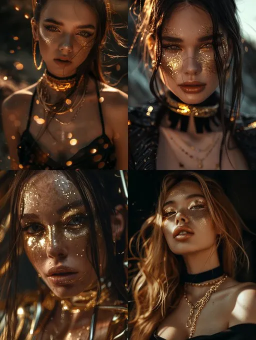 Golden Glamour - Пример 3