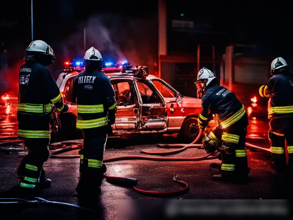 Специальное оборудование, используемое в чрезвычайных ситуациях, например, средства пожаротушения, эвакуационные устройства, вскрыватели дверей, резаки и пр - Пример 1