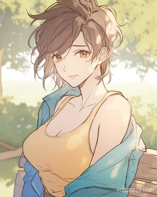 Cozy Watercolor Anime Vibes - Пример 4