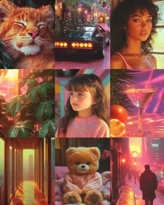 Vibrant Pop Art Collage - Пример 3