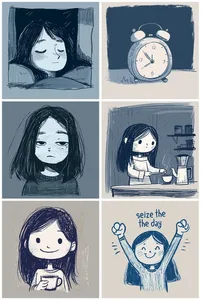 Whimsical Morning Motivation - Пример 1