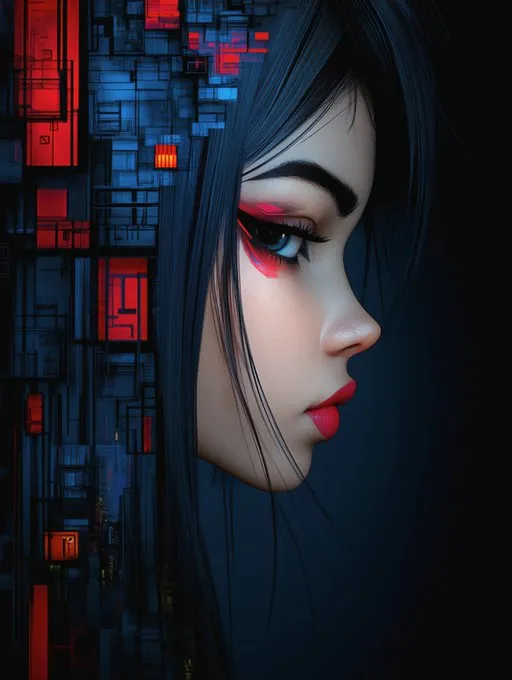 Vibrant Surreal Characters - Пример 4