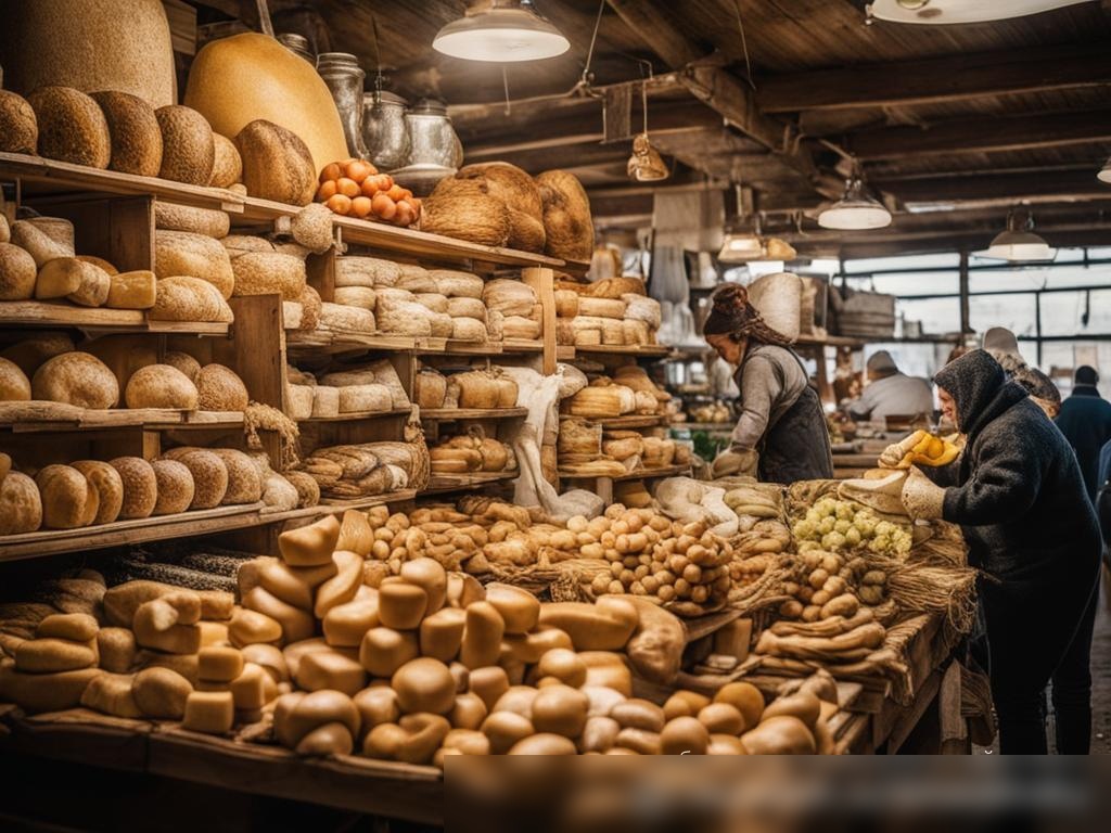 Изображение рынка на русской ферме - Пример 4