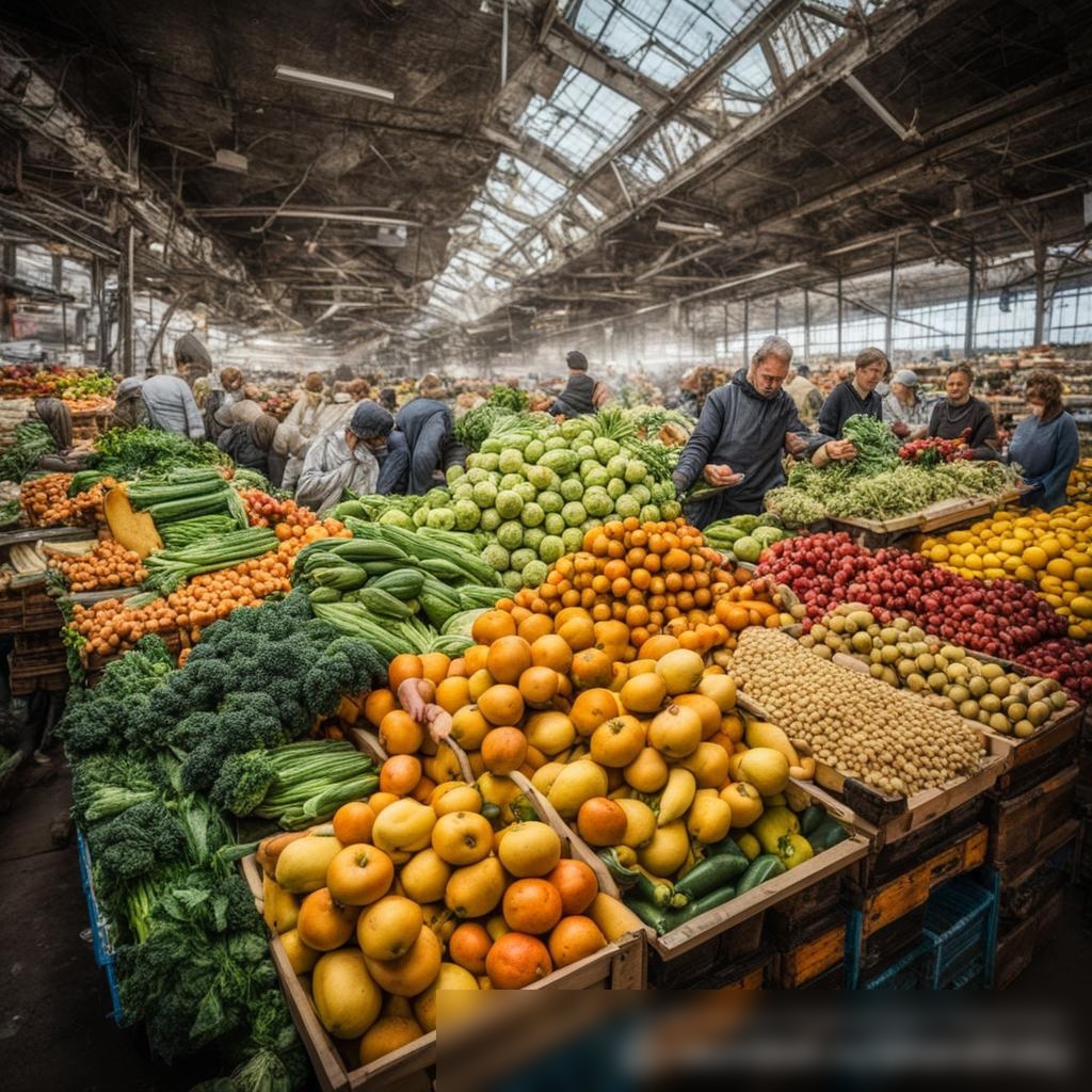 Оптовая продажа продуктов питания - Пример 2