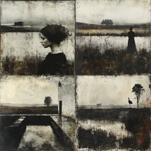 Monochromatic Melancholy Art - Пример 4